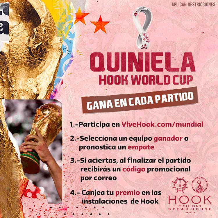 Instrucciones Quiniela Mundial Hook